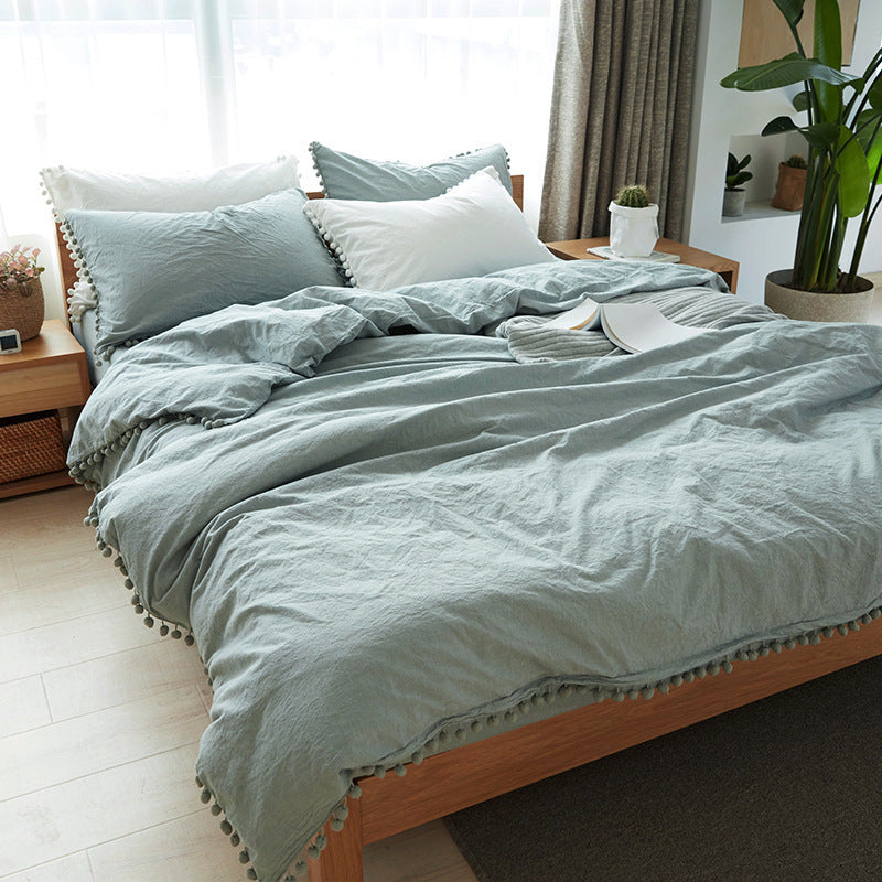 Simple Japanese-style Cotton Home Textile Bedding