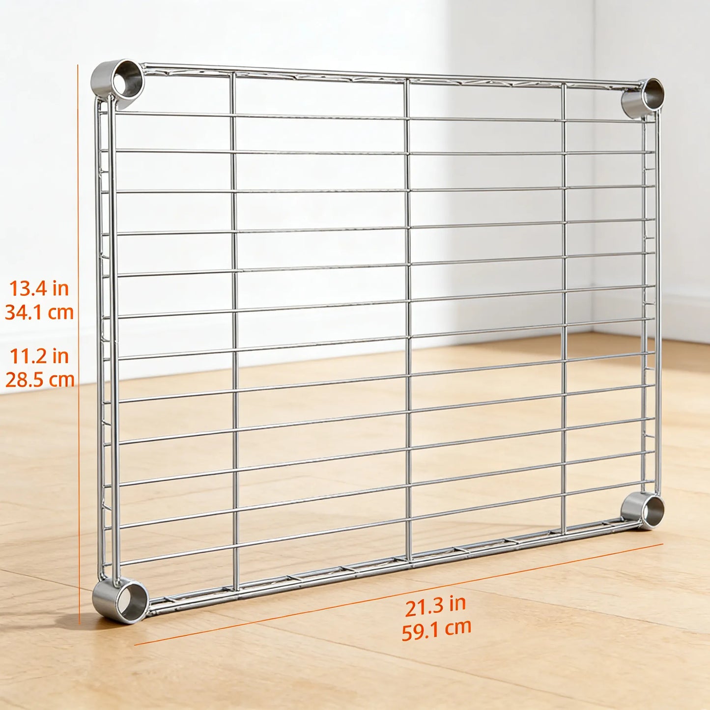 Black 4-Shelf Storage Rack, Easy to Assemble & Adjustable for Various Home Needs