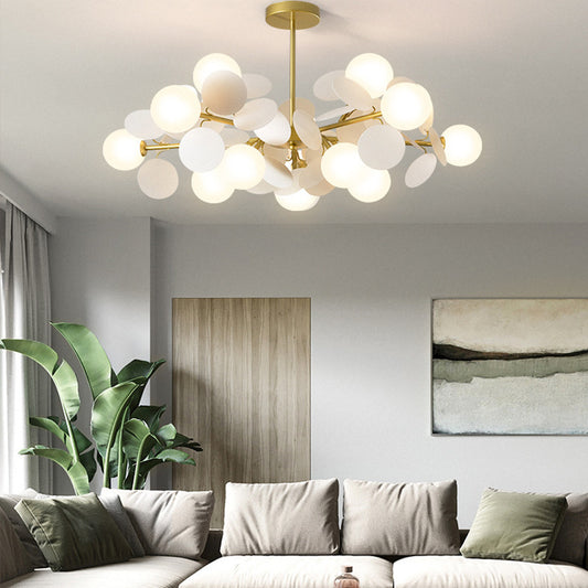 Nordic Chandelier Modern Minimalist Living Room Lighting