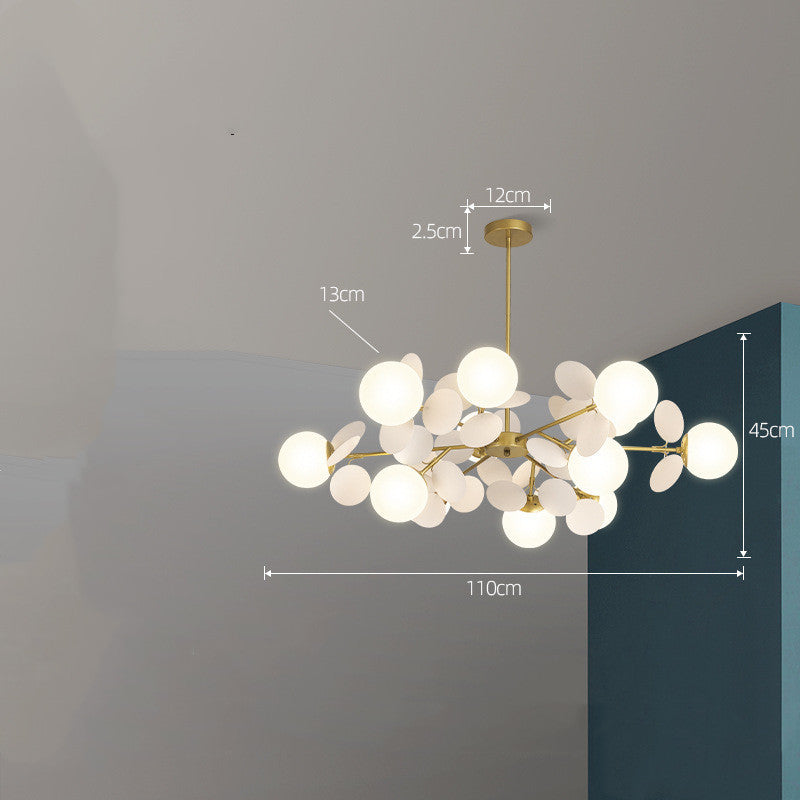 Nordic Chandelier Modern Minimalist Living Room Lighting