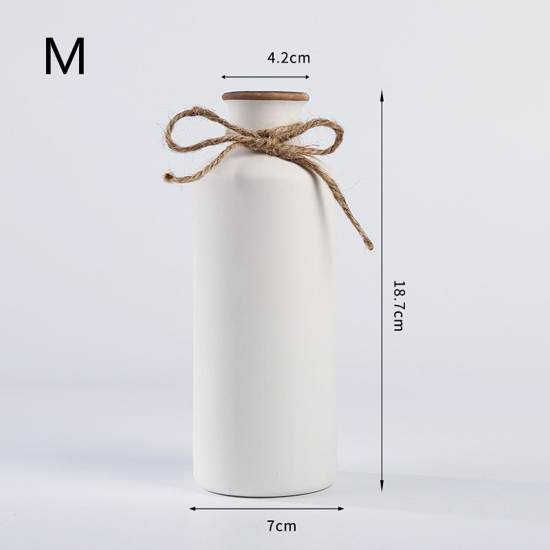 Simple European Ceramic Vase For Home Decoration