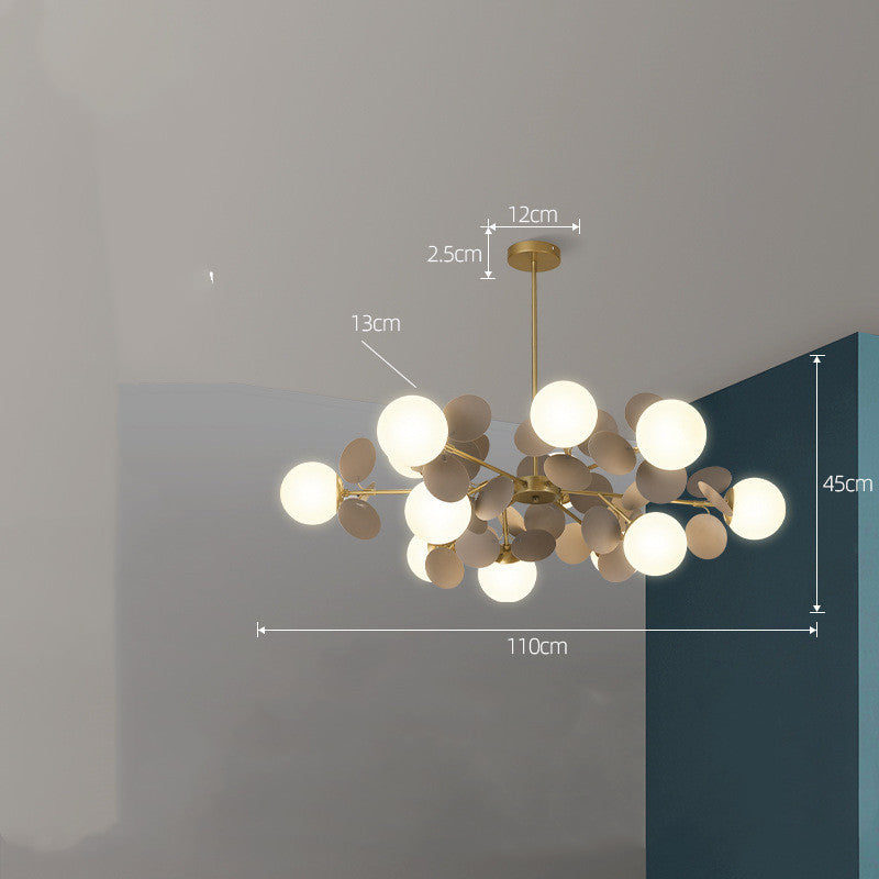 Nordic Chandelier Modern Minimalist Living Room Lighting