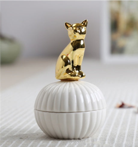 Animal figurine decor jewelry box home decor