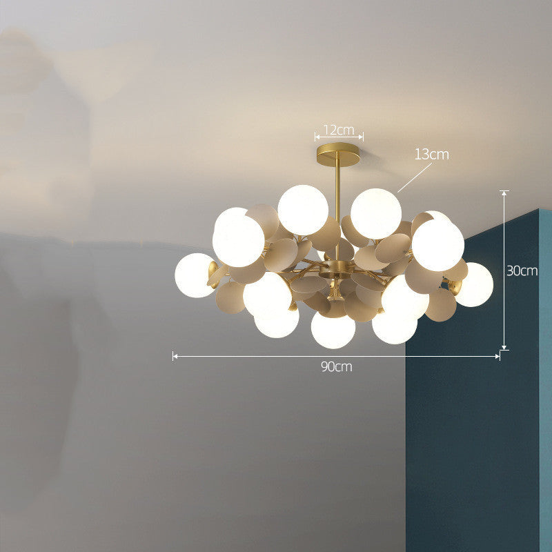 Nordic Chandelier Modern Minimalist Living Room Lighting