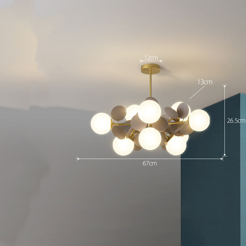 Nordic Chandelier Modern Minimalist Living Room Lighting